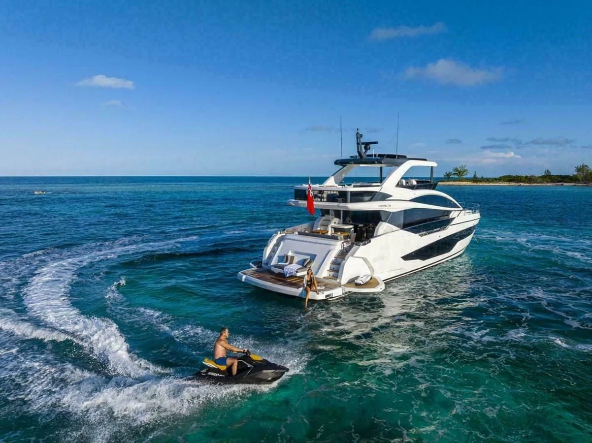 a boat on the water aboard KNEAD IT Yacht for Sale