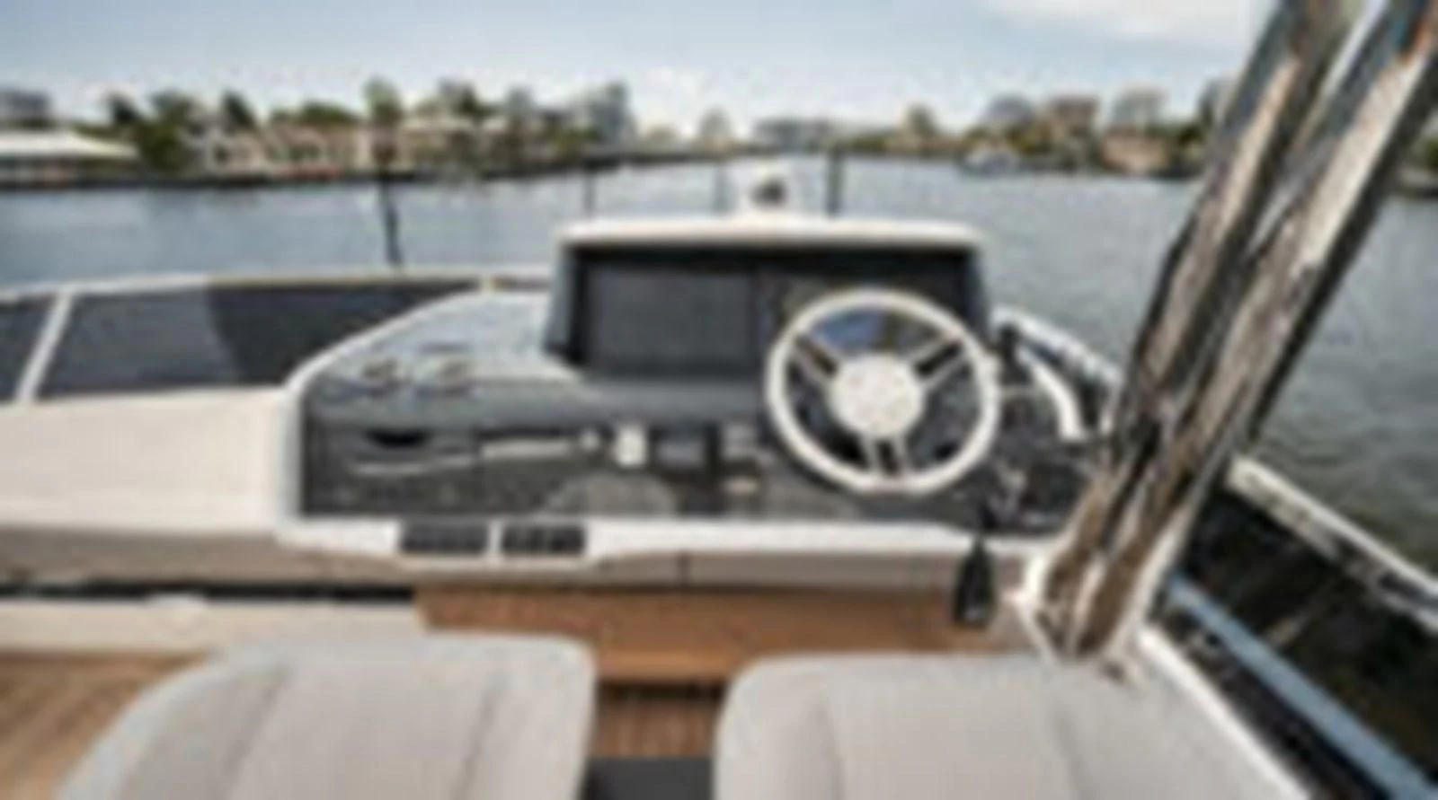 a dashboard of a car aboard KNEAD IT Yacht for Sale
