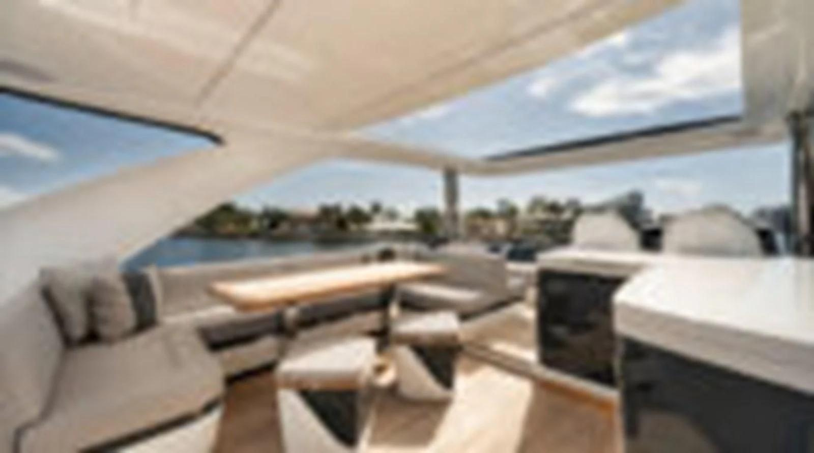 a room with a bed and a large window aboard KNEAD IT Yacht for Sale