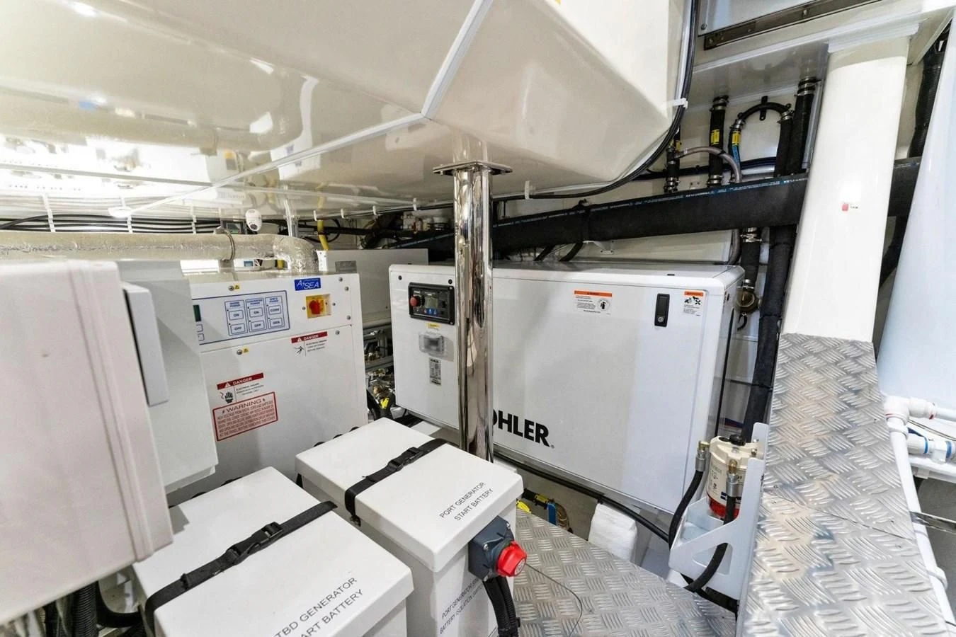 a room with several machines aboard KNEAD IT Yacht for Sale