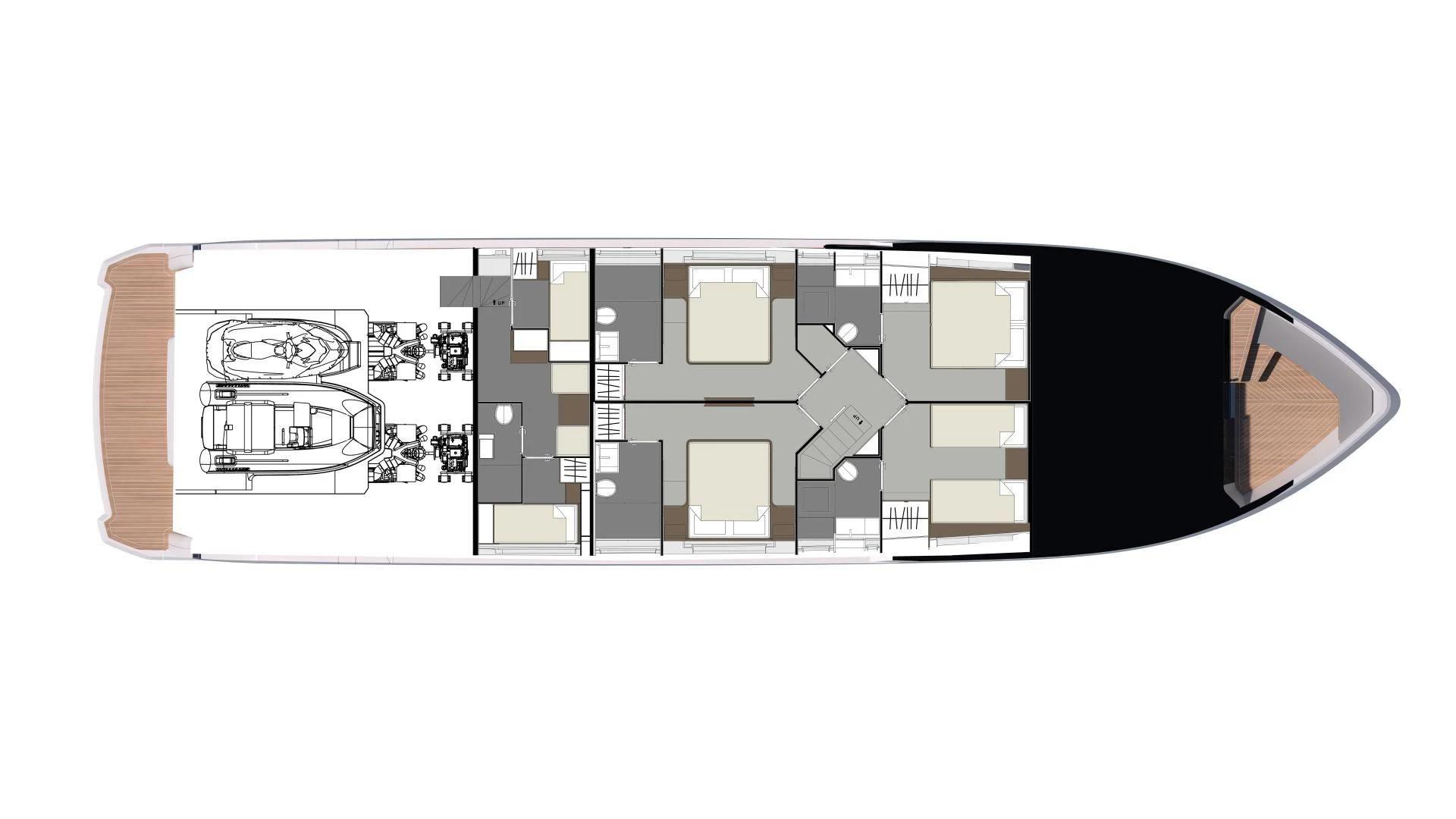 diagram aboard KNEAD IT Yacht for Sale