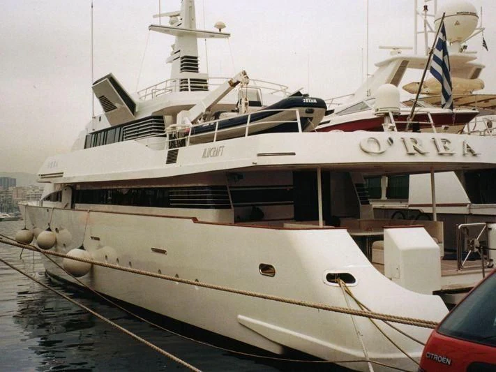 a couple of boats docked aboard RAMA II Yacht for Sale