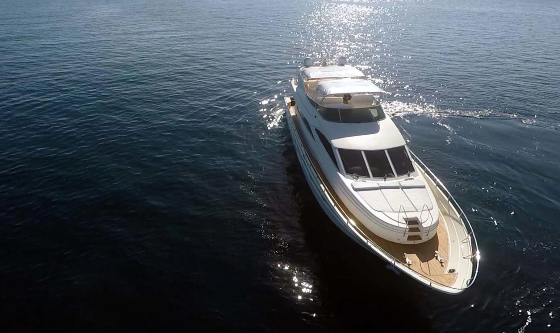 a ship in the water aboard HEMERA CUARTA Yacht for Sale