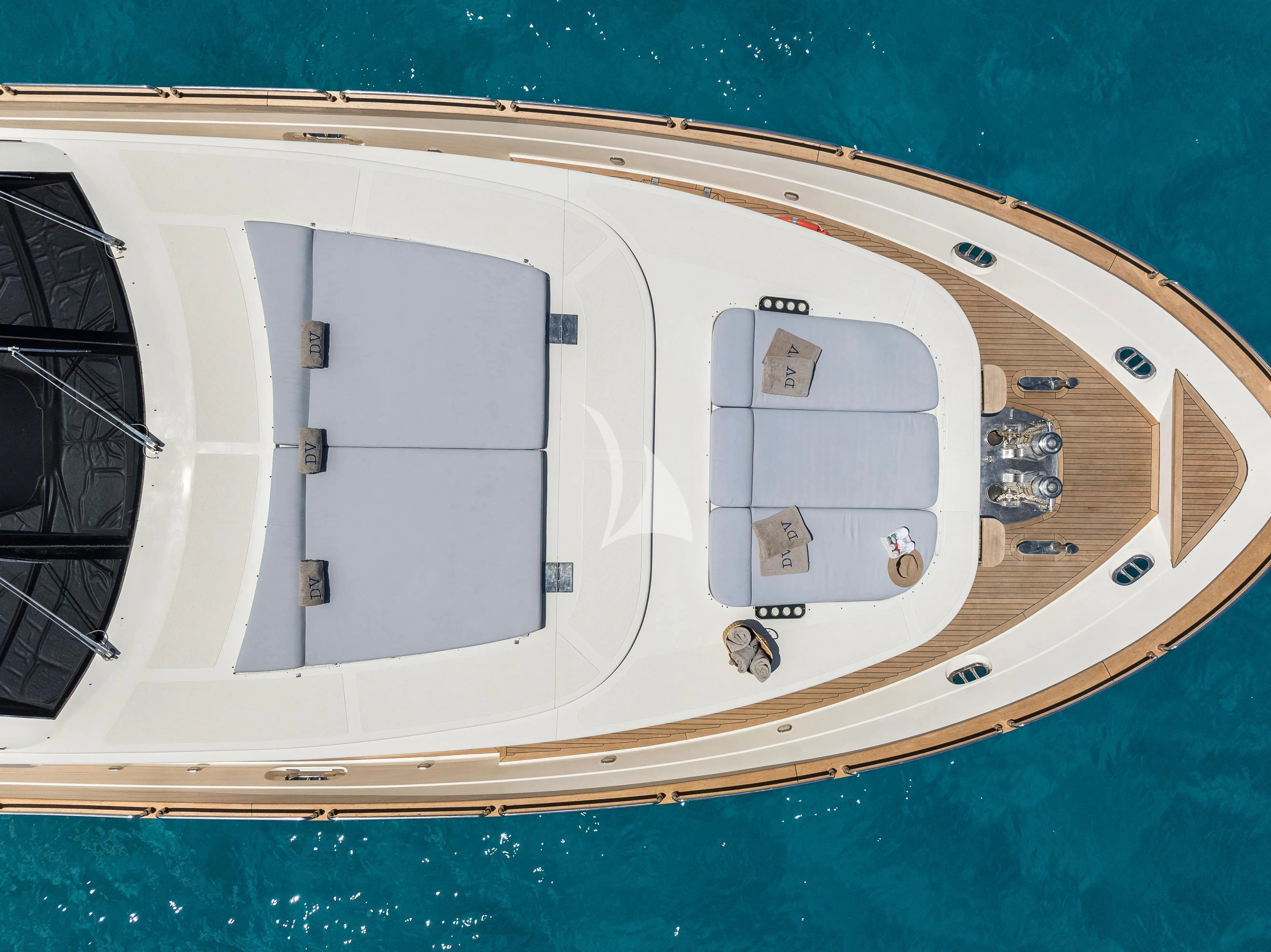 a close-up of a white device aboard DOLCE VITA IV Yacht for Sale