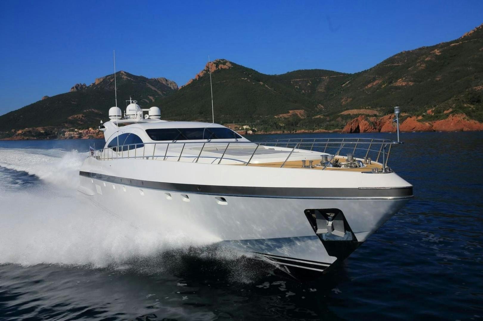 a boat on the water aboard MOSKING Yacht for Sale
