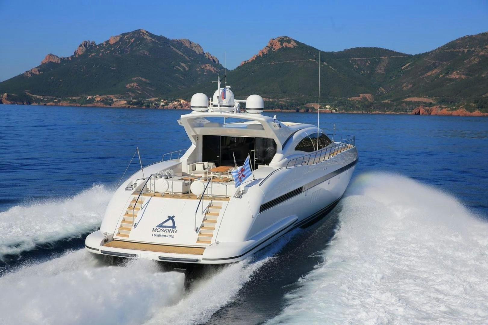 a boat on the water aboard MOSKING Yacht for Sale