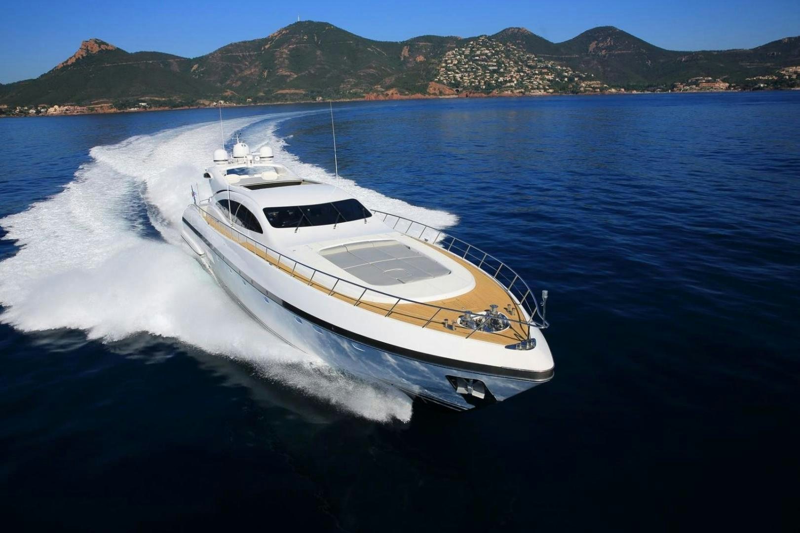 a boat on the water aboard MOSKING Yacht for Sale