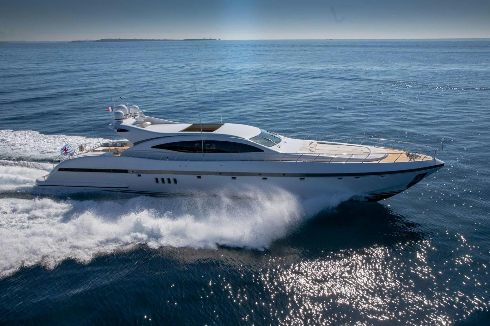 a yacht in the water aboard MOSKING Yacht for Sale