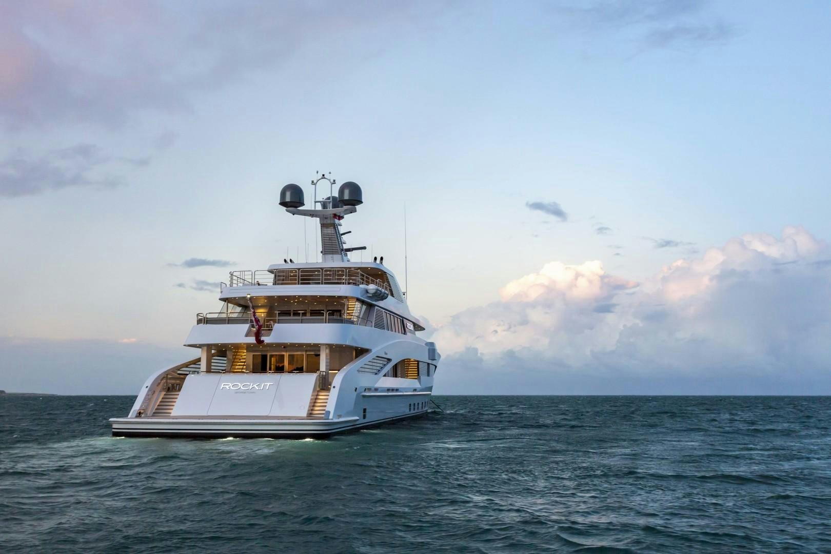 a boat in the water aboard ROCK.IT Yacht for Charter