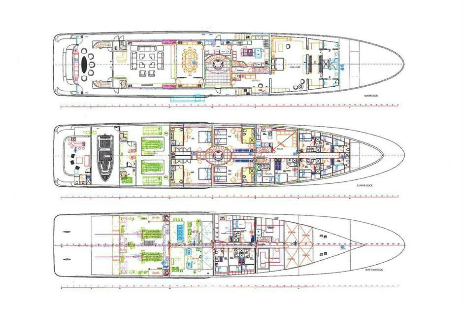 diagram aboard MAYBE Yacht for Sale