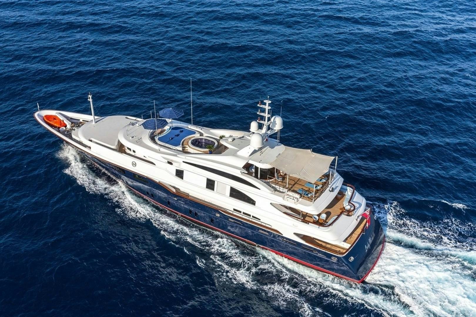 a boat in the water aboard NEXT CHAPTER Yacht for Sale