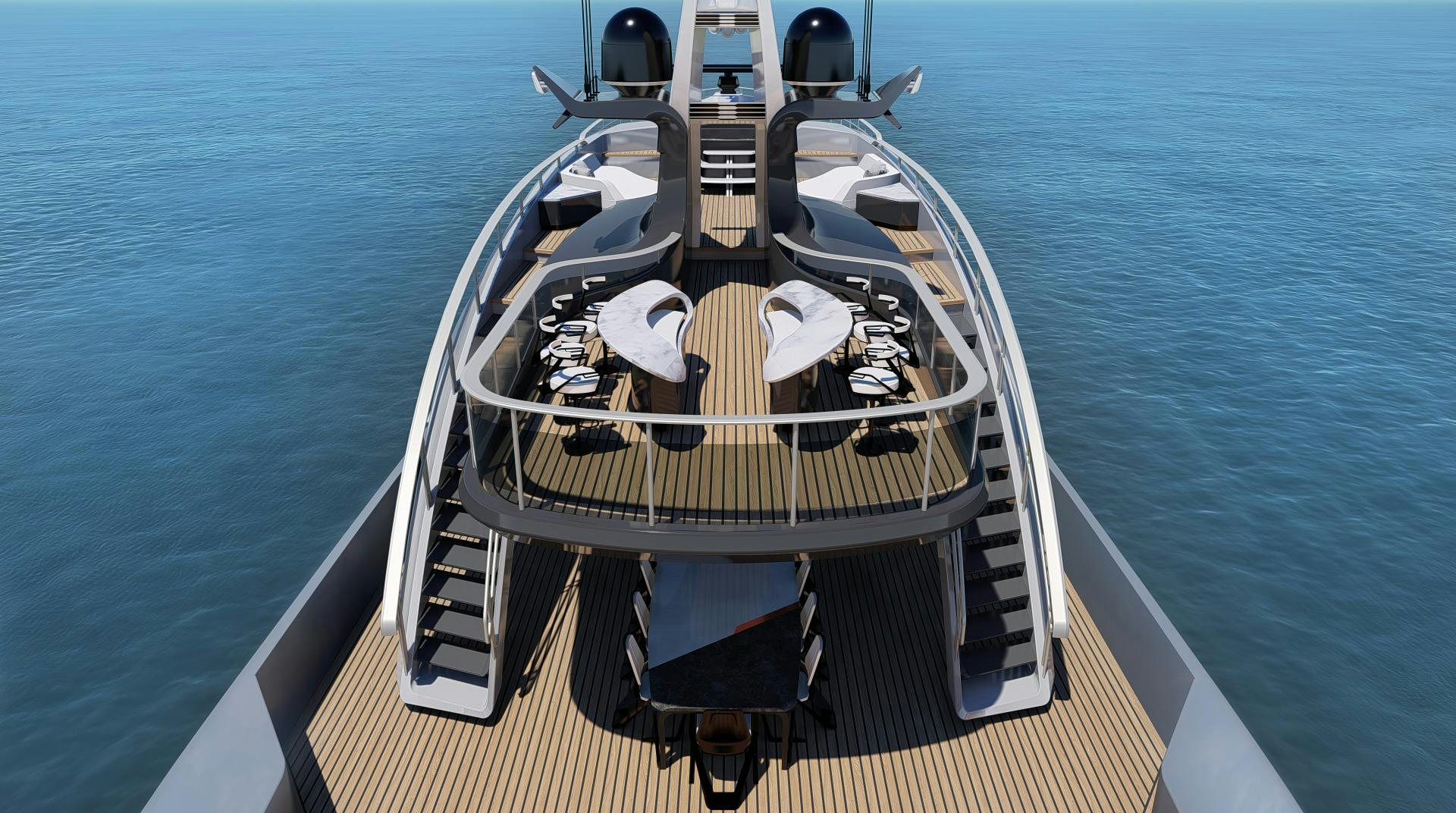 a boat on the water aboard VENOM Yacht for Sale