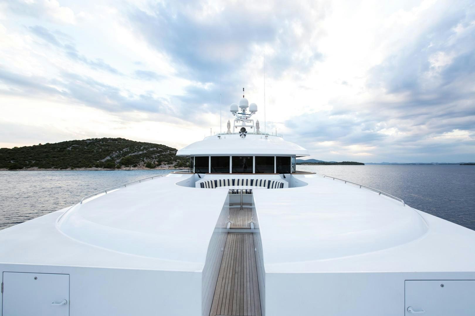 a boat on a body of water aboard MUSTIQUE Yacht for Sale