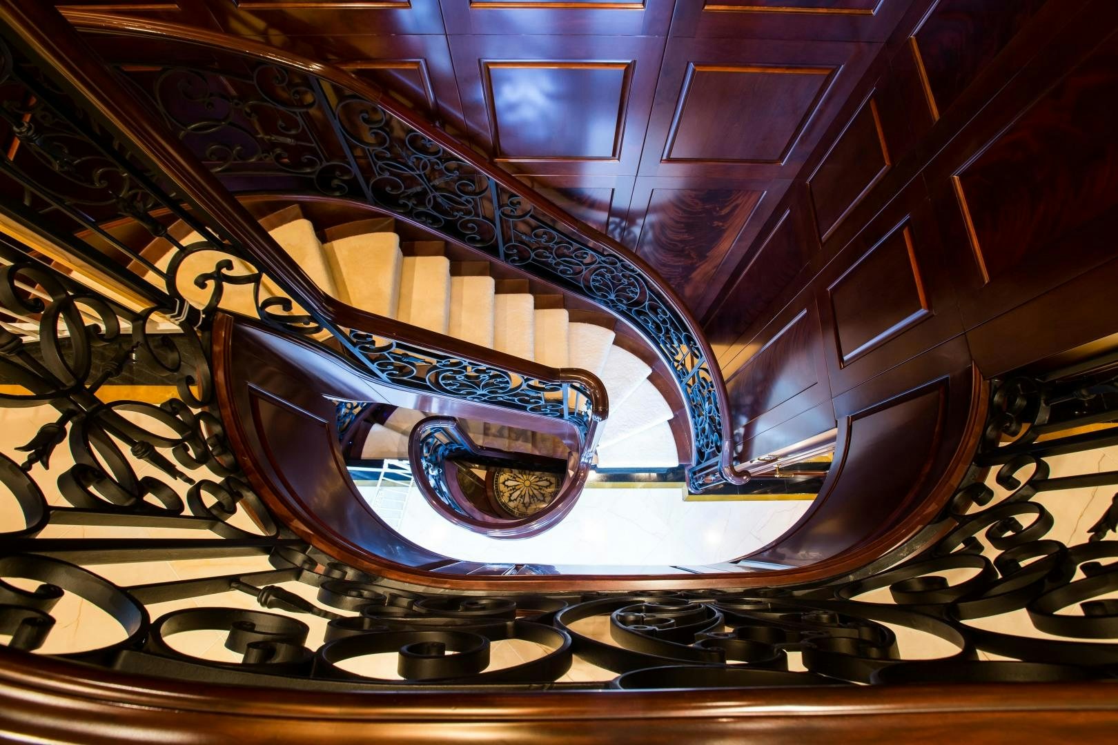 a close-up of a dart board aboard MUSTIQUE Yacht for Sale