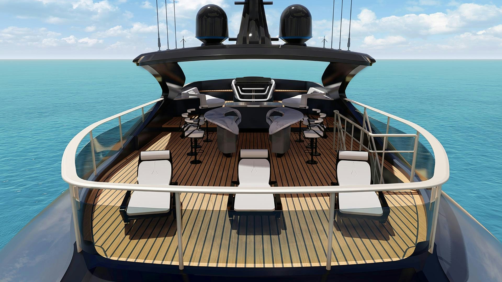a boat on the water aboard ZEON Yacht for Sale