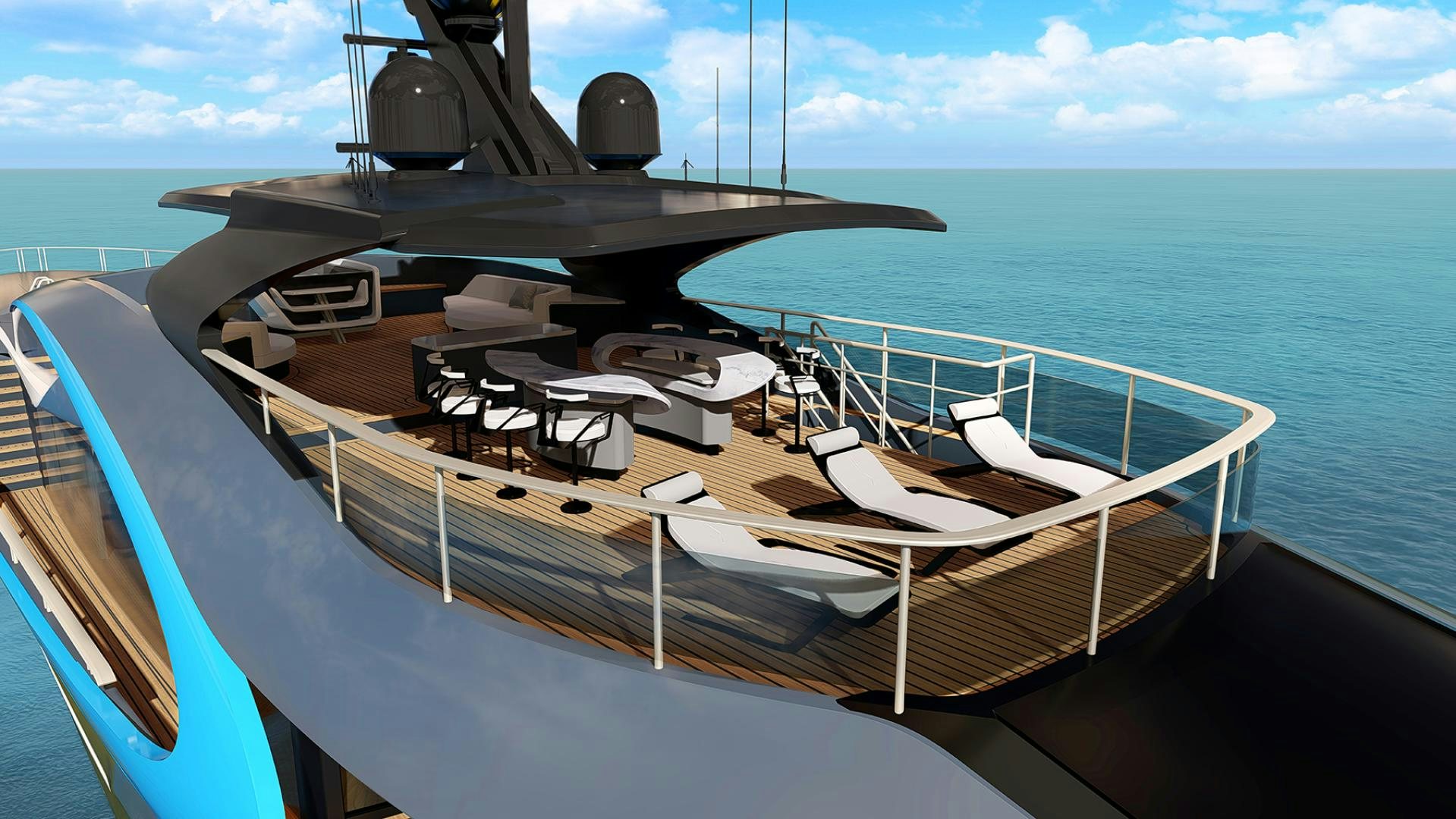 a boat on the water aboard ZEON Yacht for Sale
