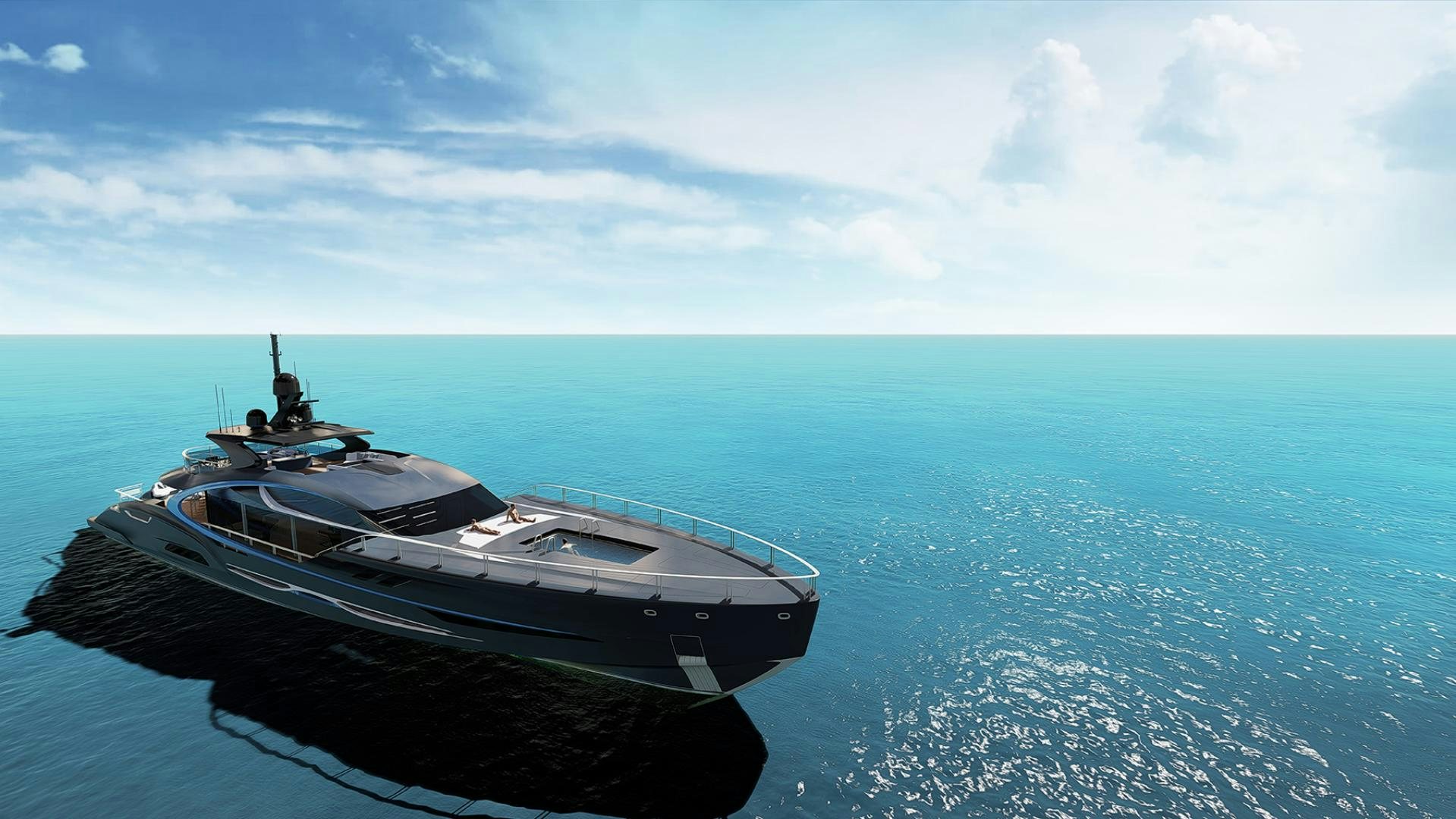 a boat on the water aboard ZEON Yacht for Sale