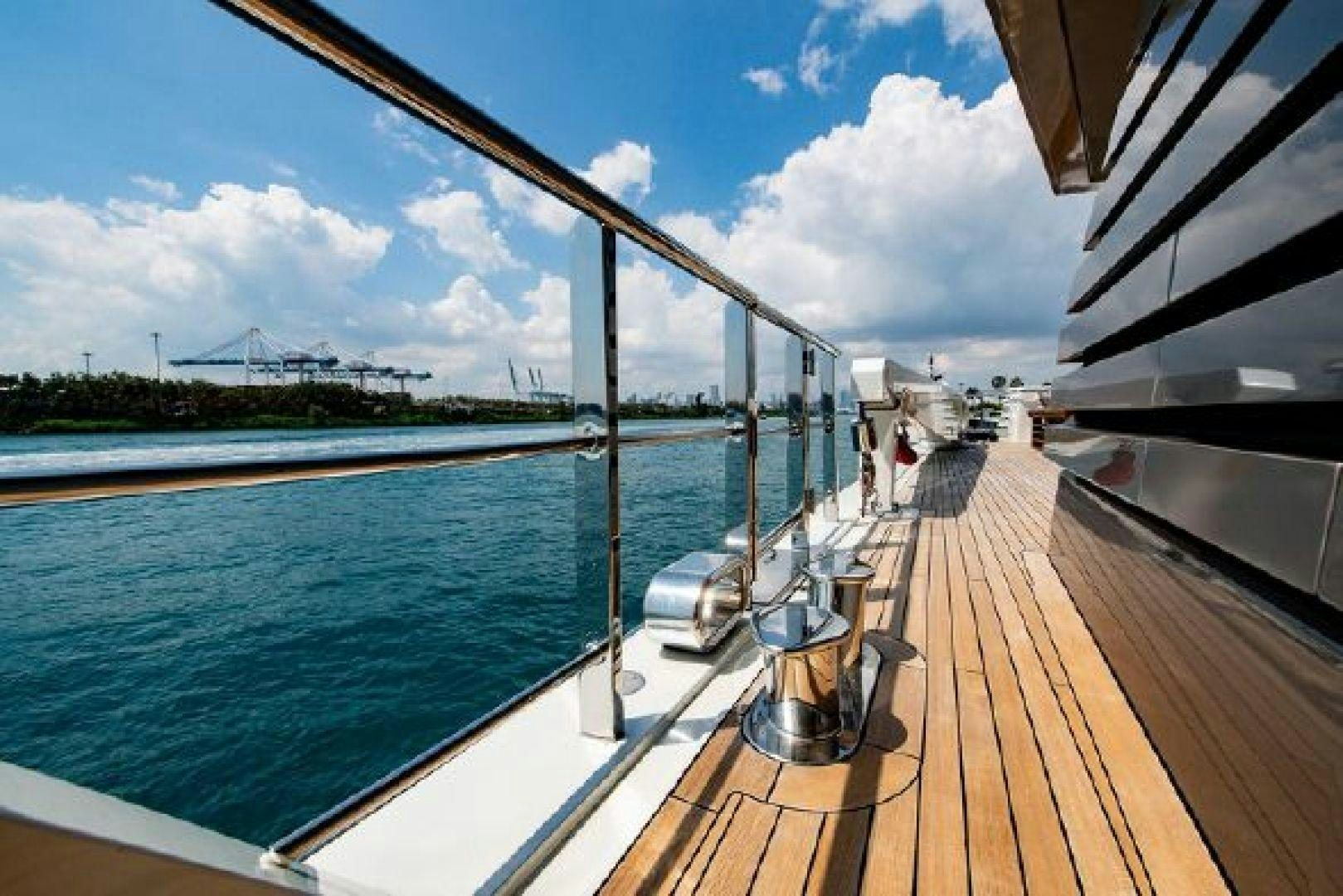 a boat on the water aboard 174 OCEANFAST MIZU Yacht for Sale