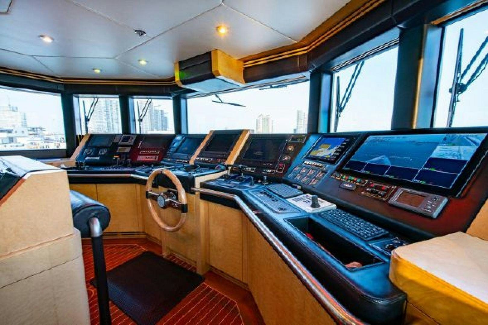 inside of a bus aboard 174 OCEANFAST MIZU Yacht for Sale
