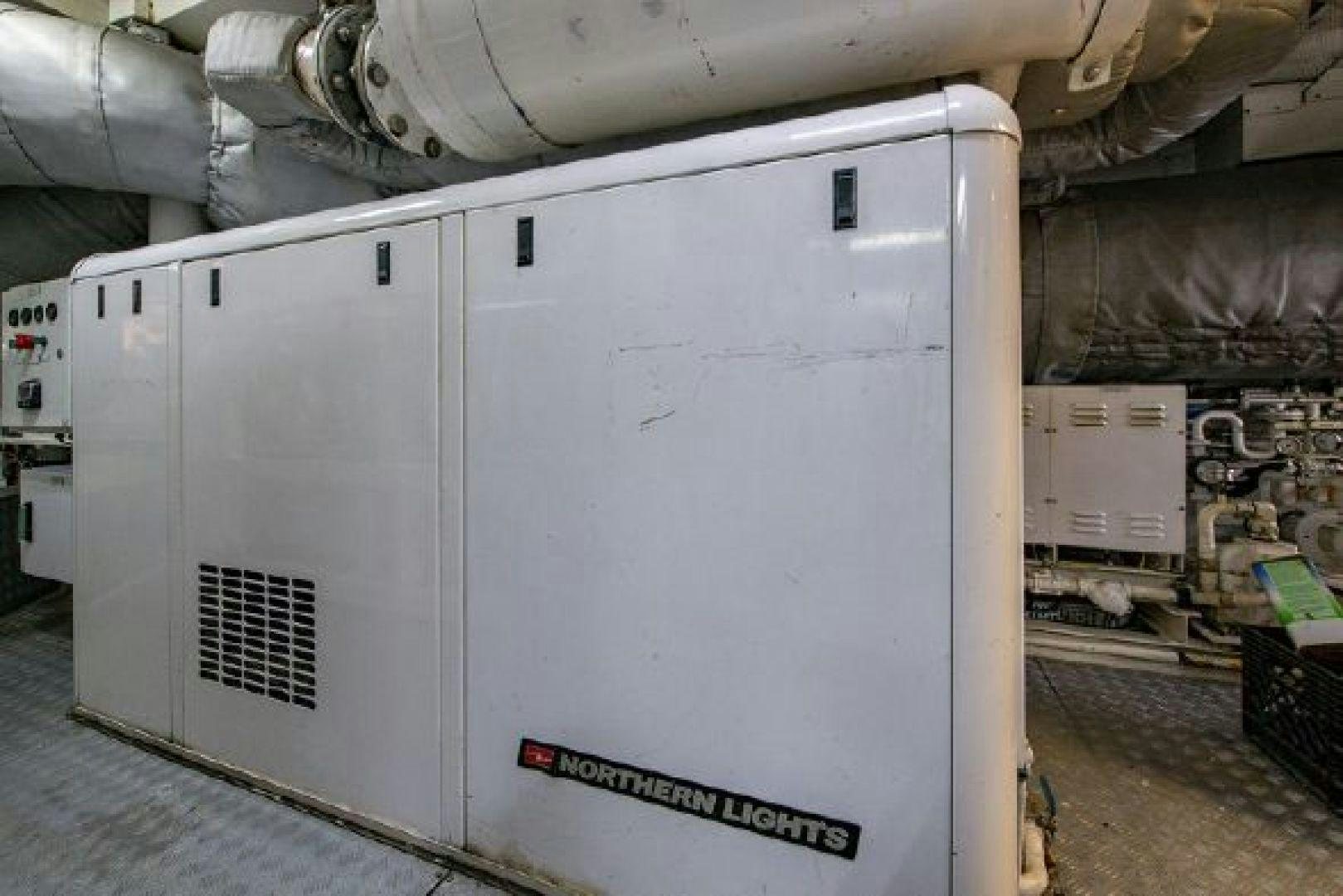 a large machine in a room aboard 174 OCEANFAST MIZU Yacht for Sale