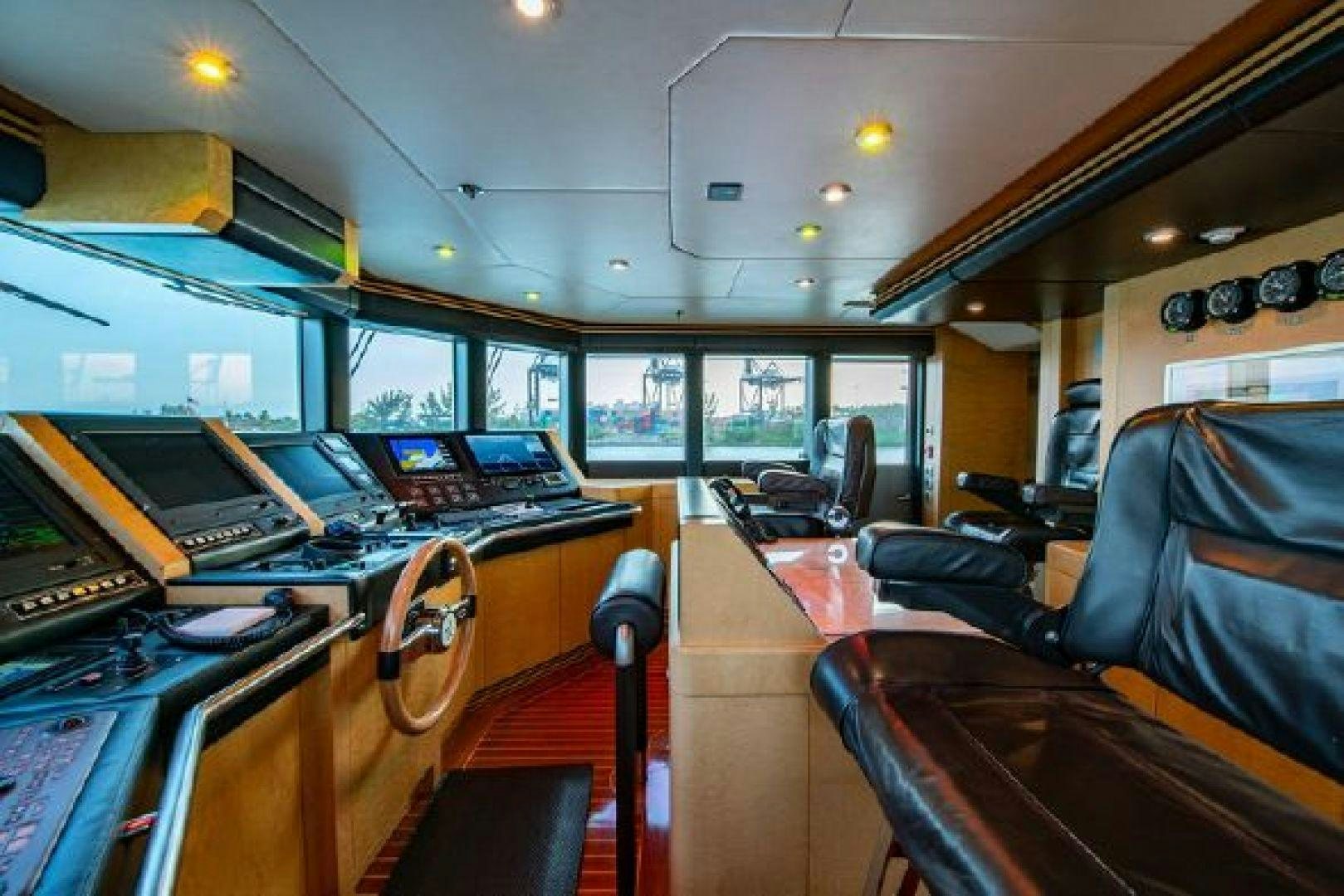 inside of a bus aboard 174 OCEANFAST MIZU Yacht for Sale