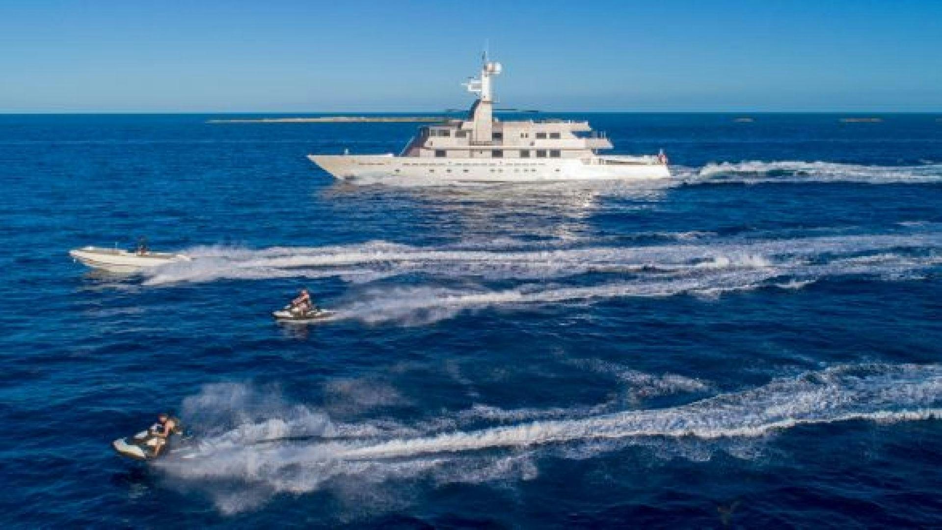 a large ship in the water aboard 174 OCEANFAST MIZU Yacht for Sale