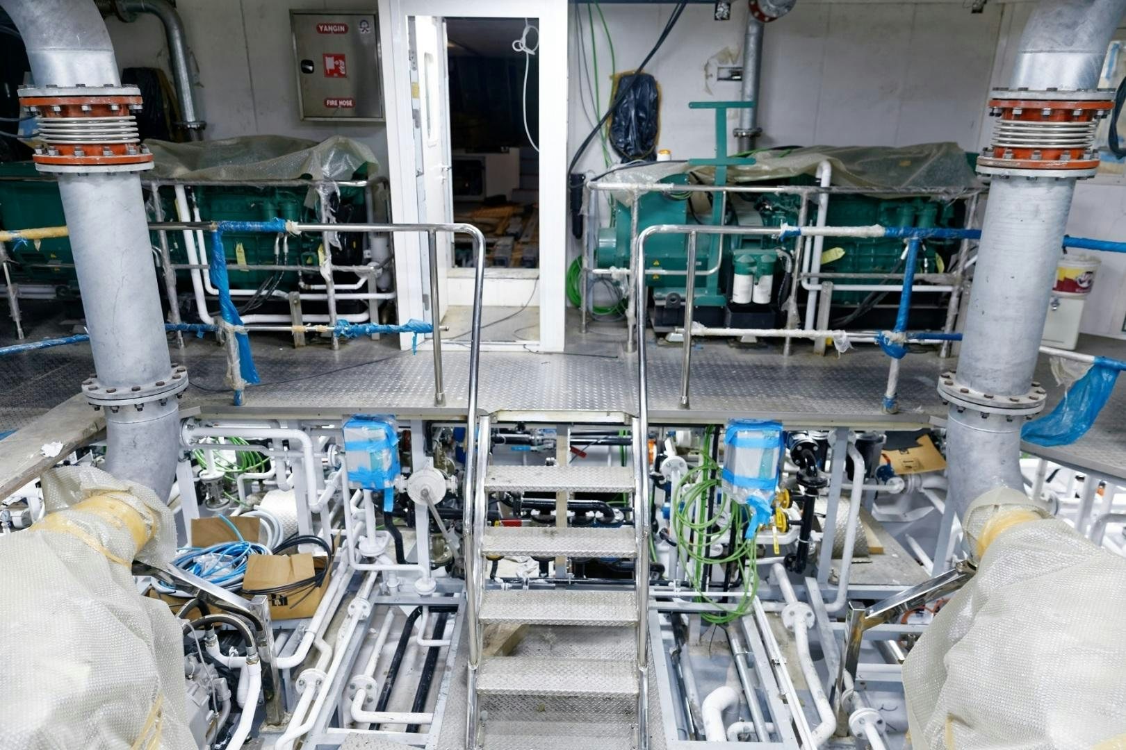 a room with machinery aboard NO NAME Yacht for Sale