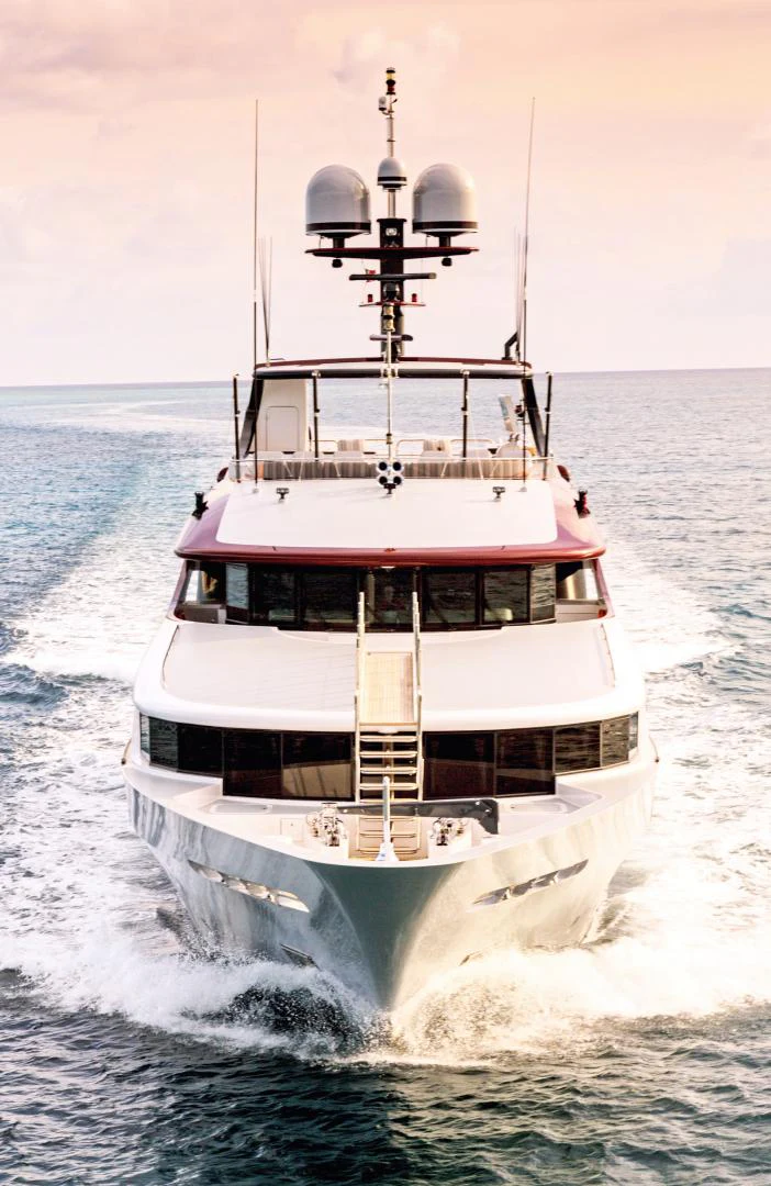 a boat in the water aboard AMARULA SUN Yacht for Sale
