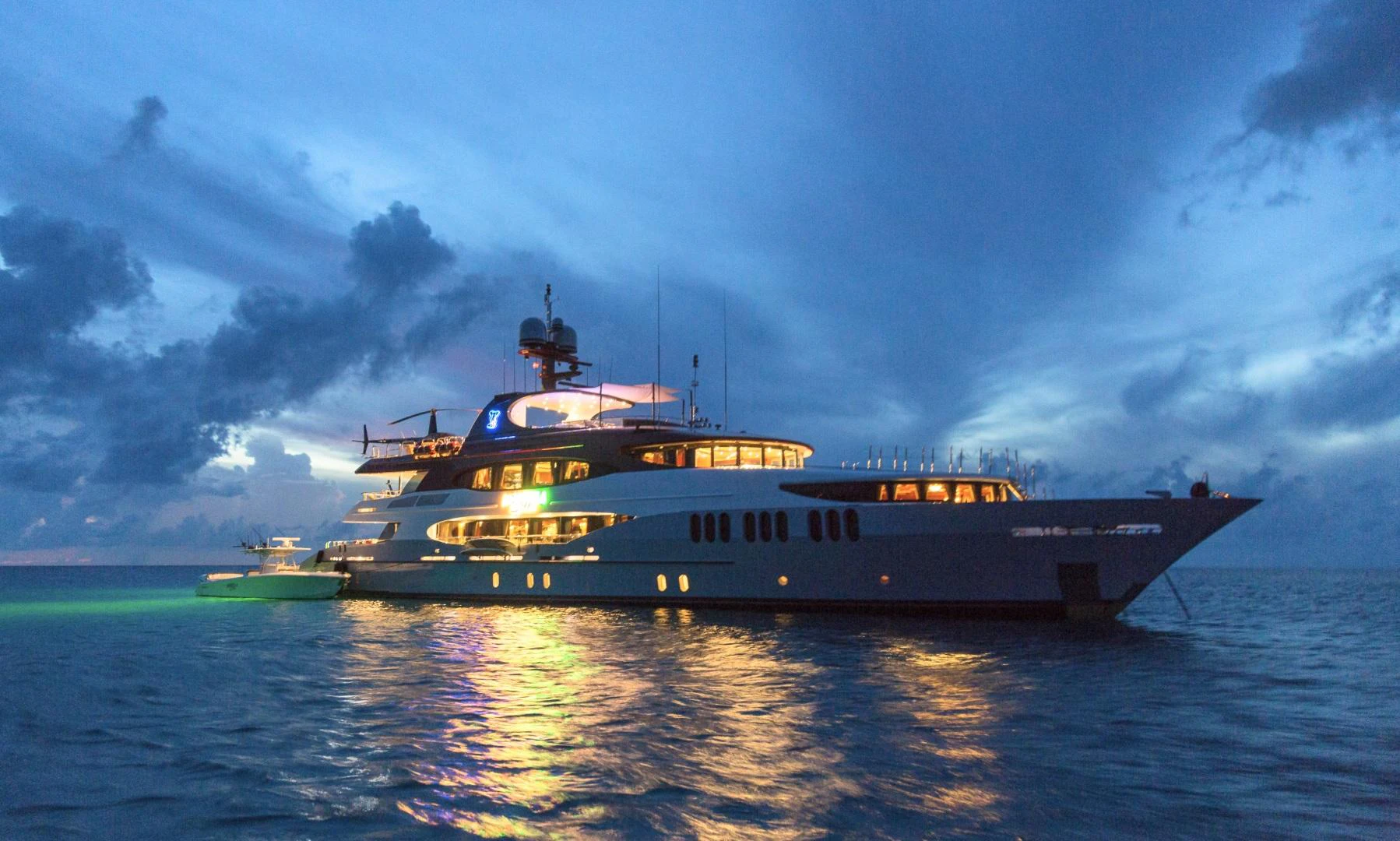 a boat on the water aboard AMARULA SUN Yacht for Sale
