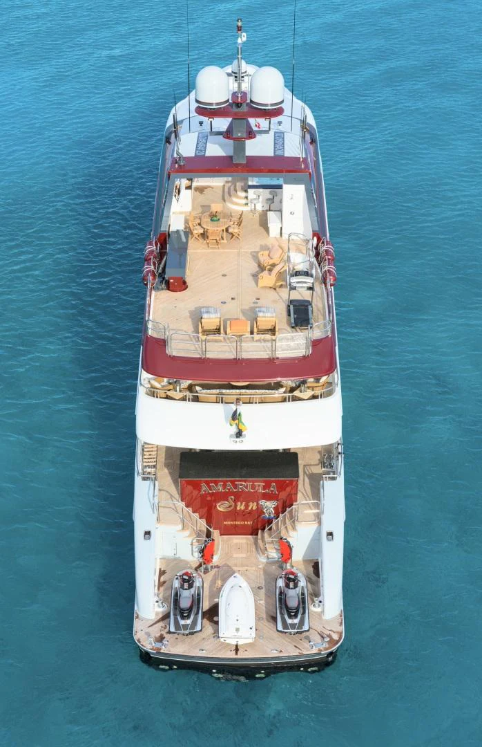 a ship on the water aboard AMARULA SUN Yacht for Sale