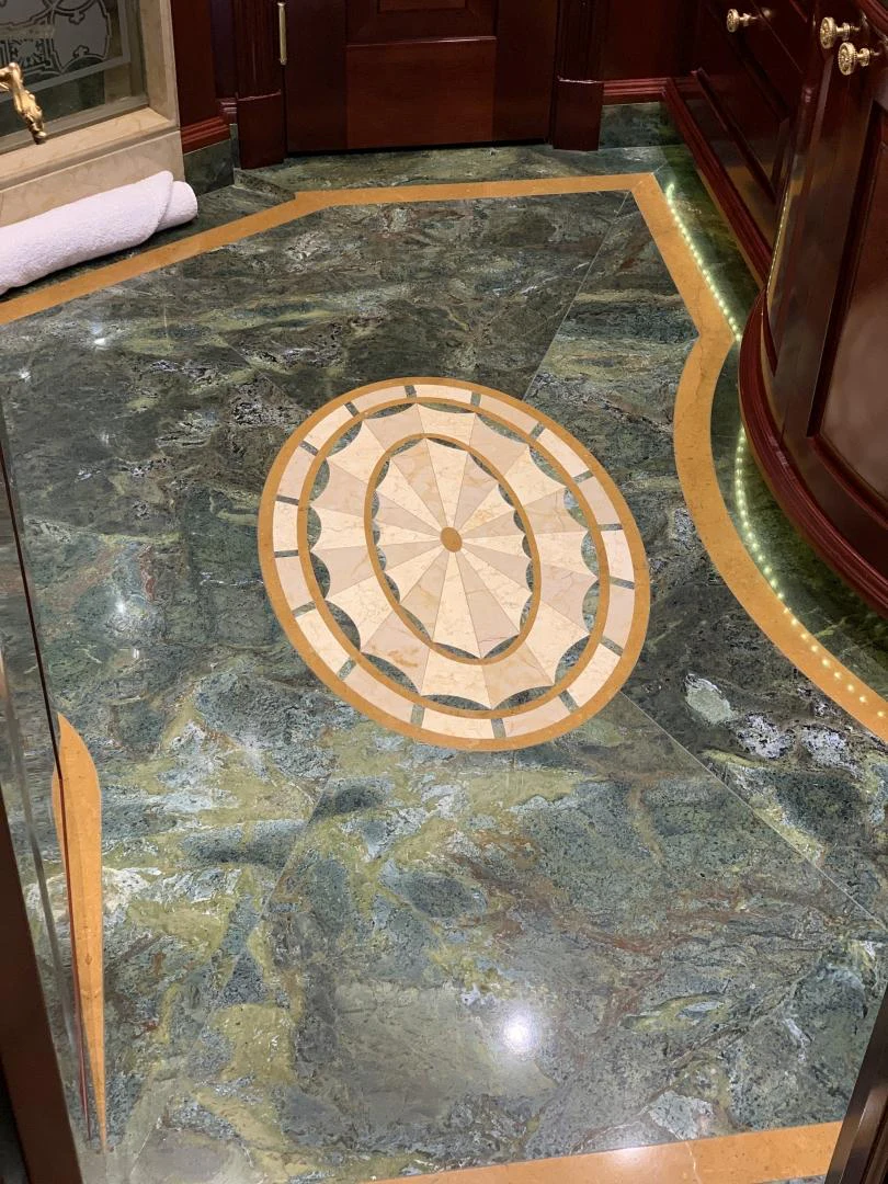 a circular object on a surface aboard AMARULA SUN Yacht for Sale