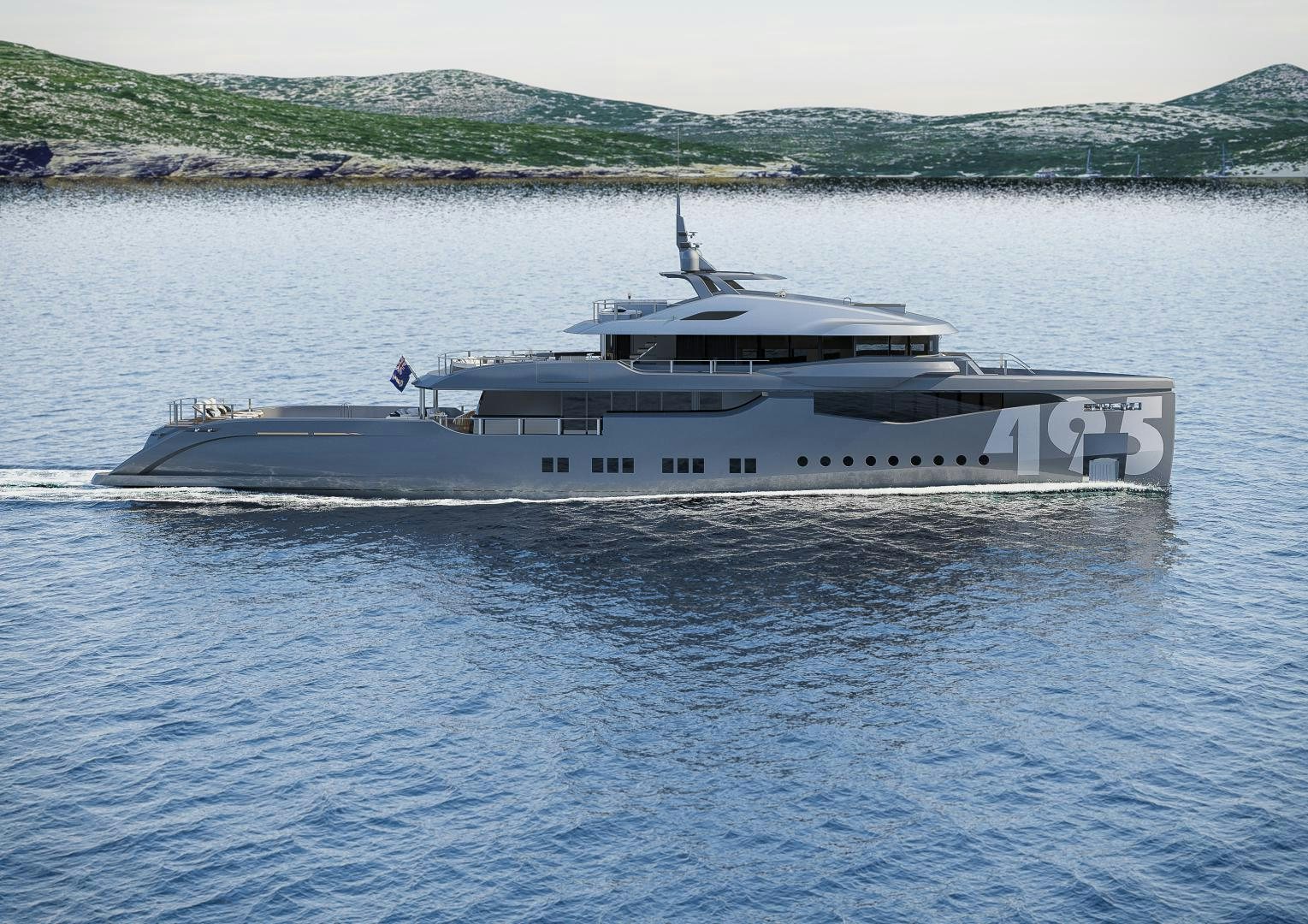 a boat on the water aboard ARIES Yacht for Sale