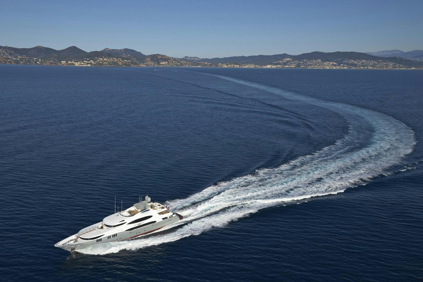 a boat on the water aboard ZOOM ZOOM ZOOM Yacht for Sale