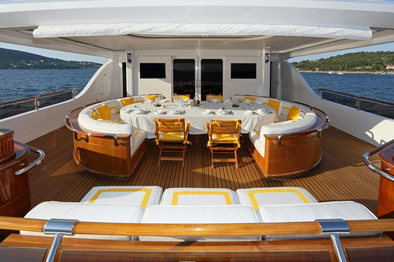 a boat on the water aboard DR NO NO Yacht for Sale