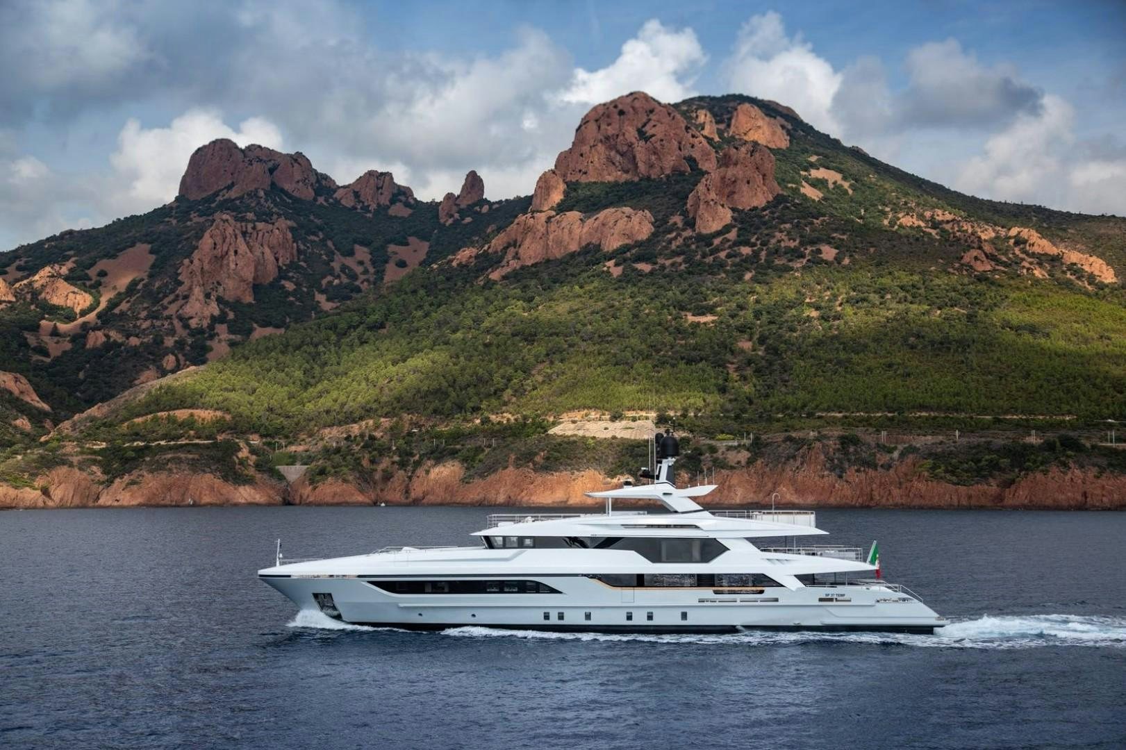 a boat on the water aboard BAGLIETTO 48M Yacht for Sale