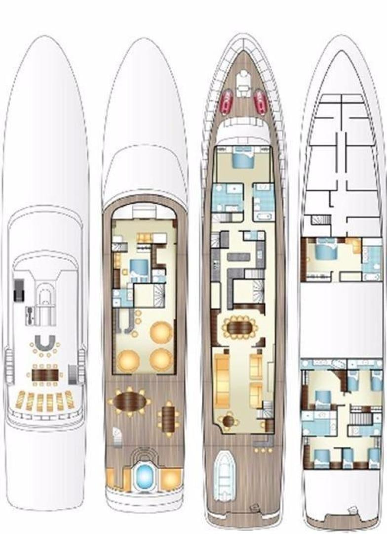 diagram aboard AUDACIA Yacht for Sale