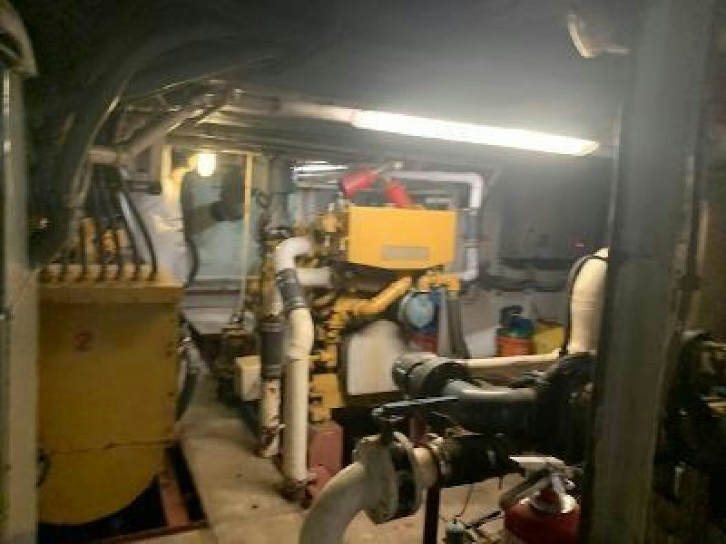 a room with a lot of tools aboard No Name Yacht for Sale