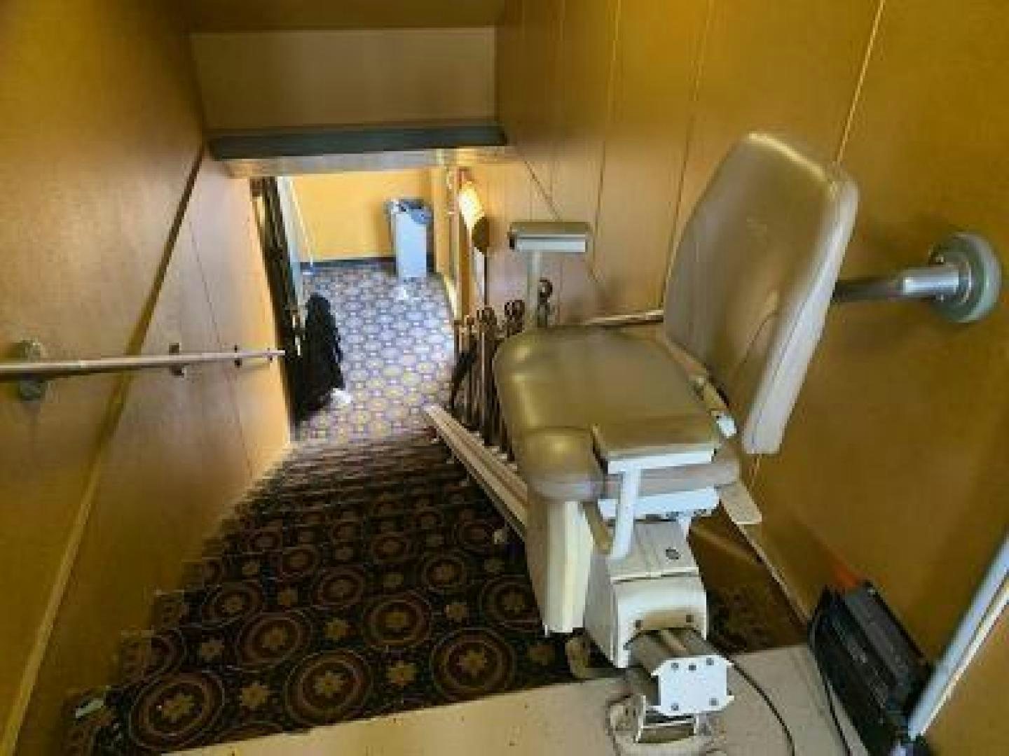 a toilet in a bathroom aboard No Name Yacht for Sale