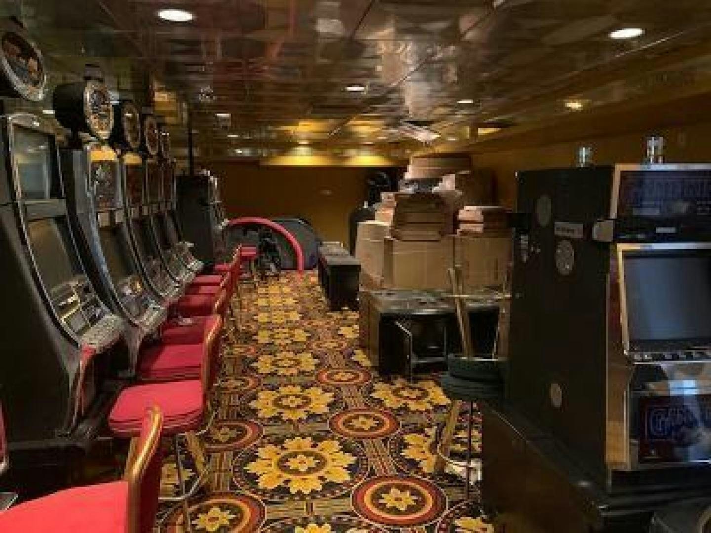 a room with many computer equipment aboard No Name Yacht for Sale