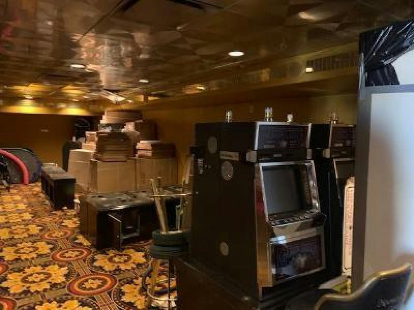 a room with many machines aboard No Name Yacht for Sale