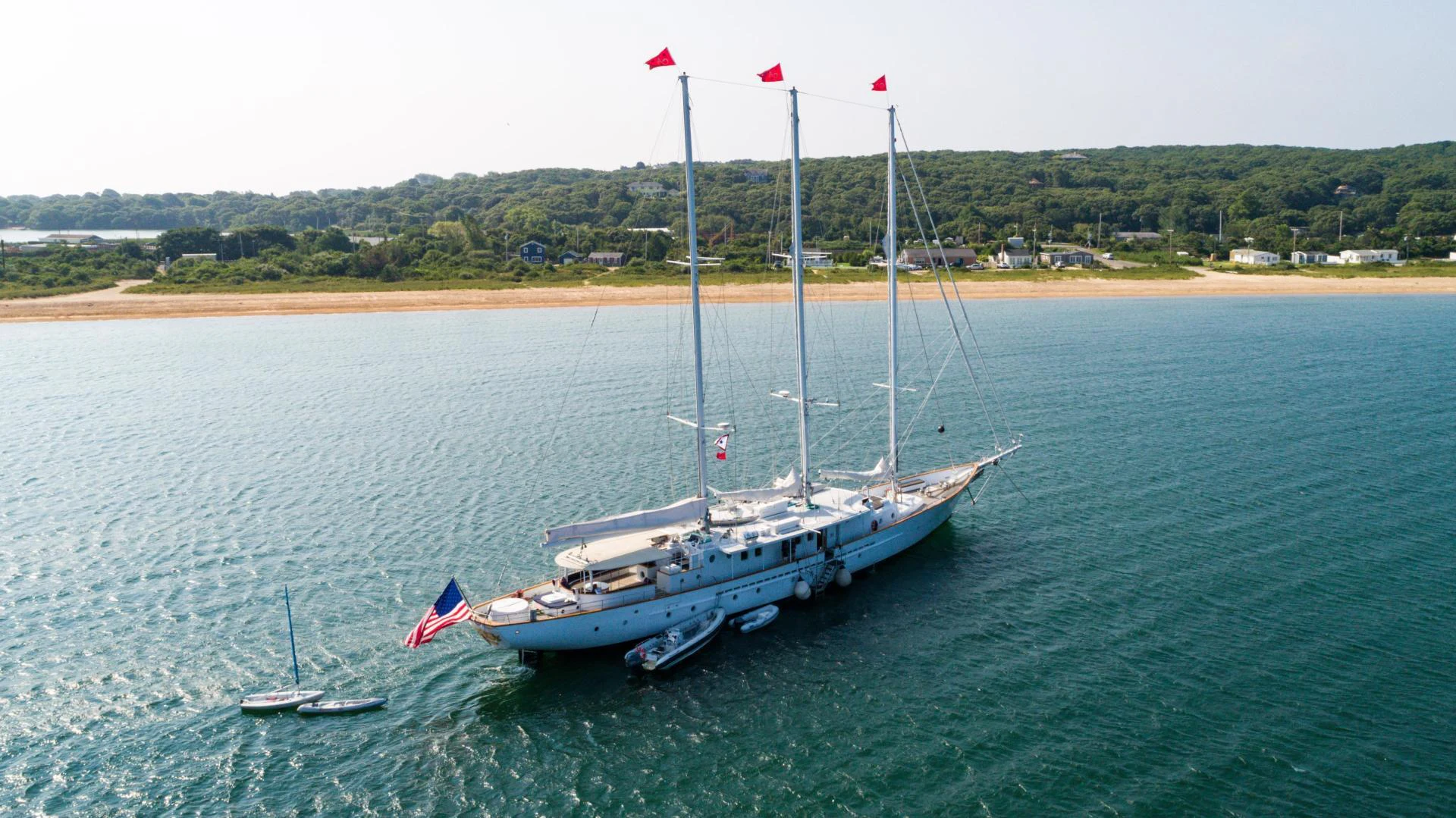 a boat on the water aboard ARABELLA Yacht for Sale