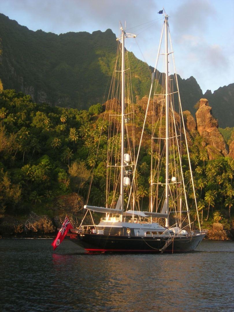 a boat on the water aboard ANDROMEDA LA DEA Yacht for Sale