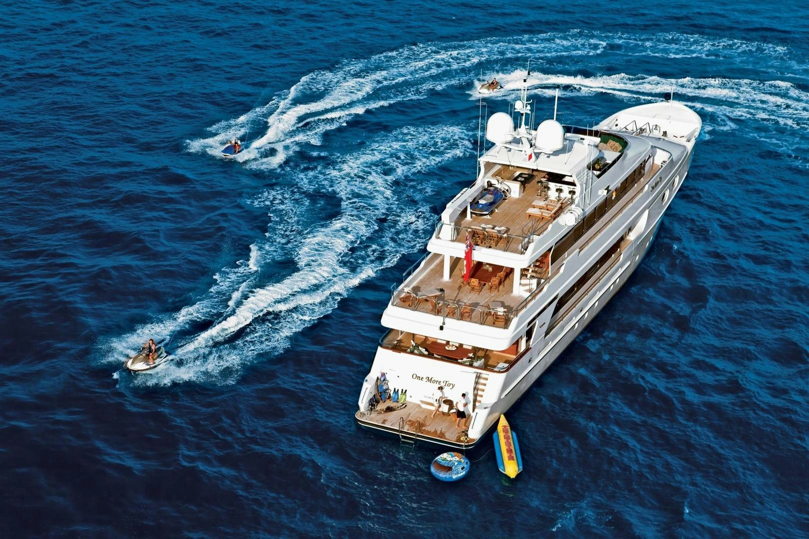 a boat on the water aboard POPEYE Yacht for Sale