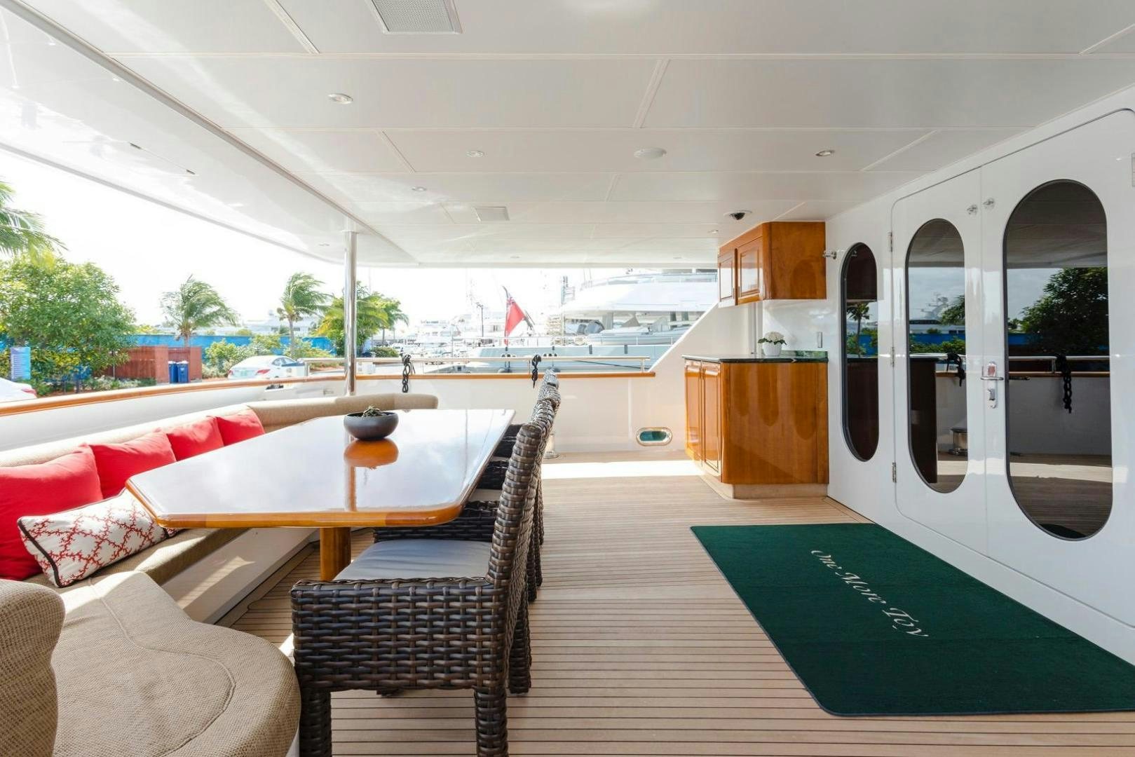 a boat on the water aboard POPEYE Yacht for Sale