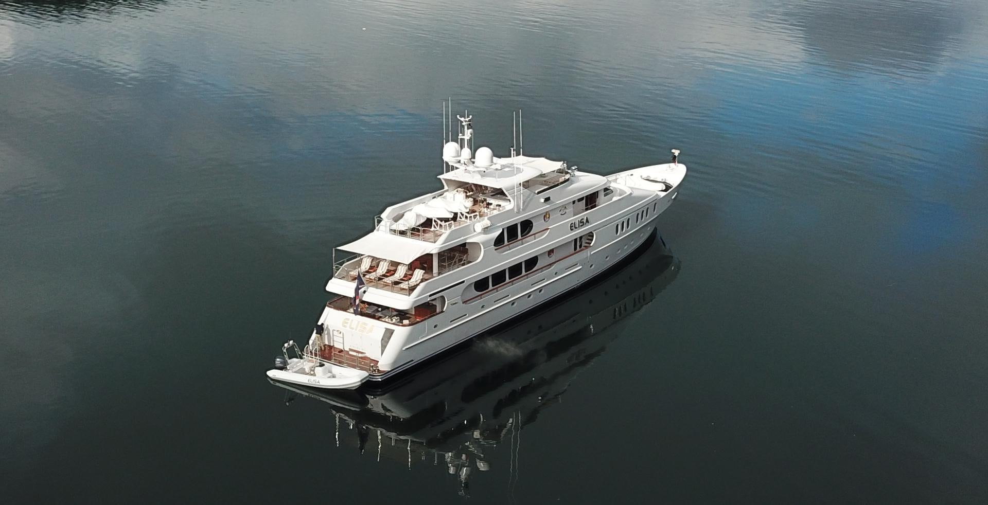 a boat in the water aboard ARTEMIS Yacht for Sale