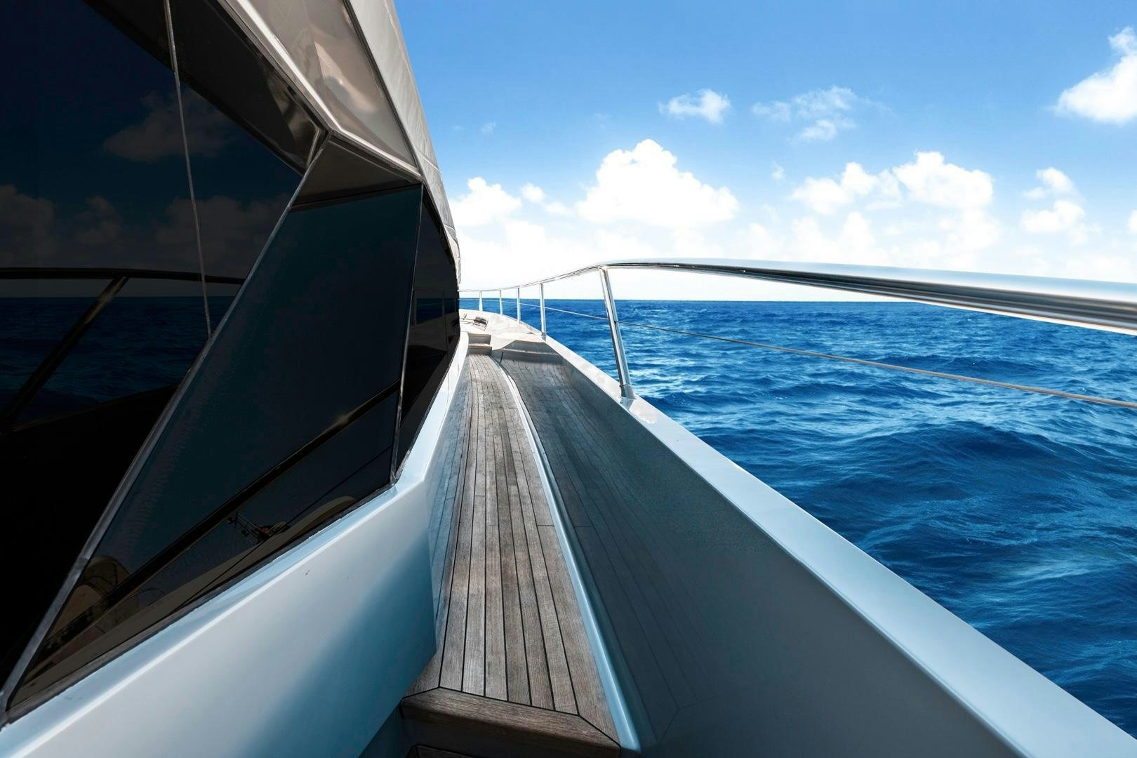 a boat on the water aboard AQUANOVA Yacht for Sale