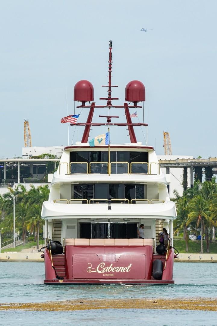 a boat on the water aboard CABERNET Yacht for Sale