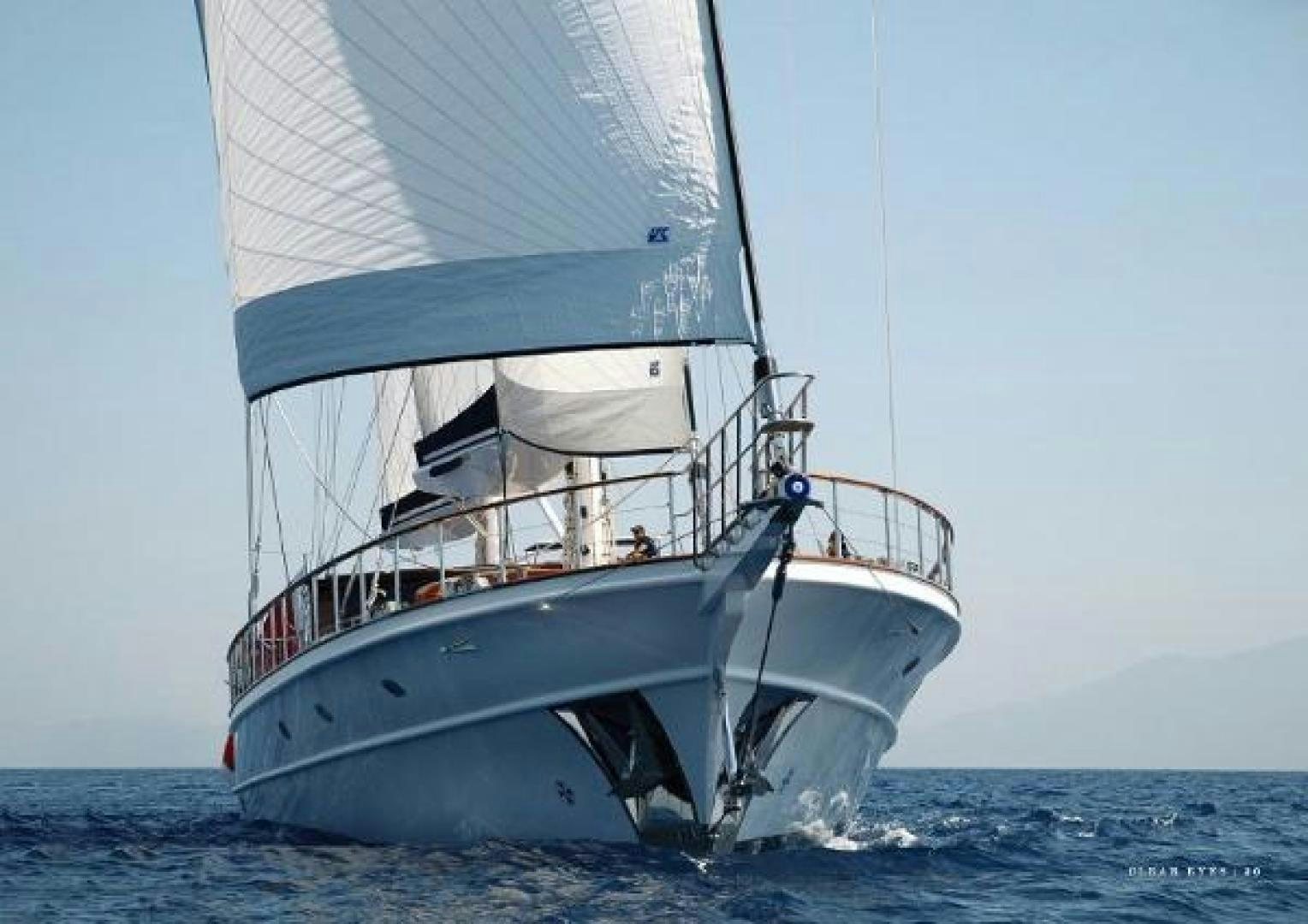 a boat in the water aboard CLEAR EYES Yacht for Sale