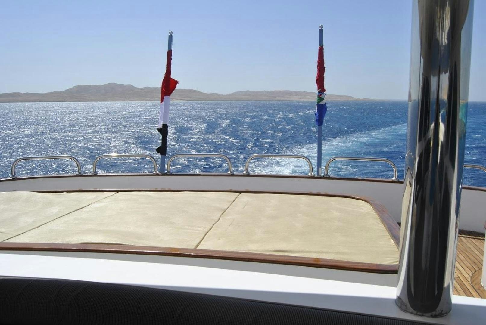 a boat on the water aboard NO NAME Yacht for Sale