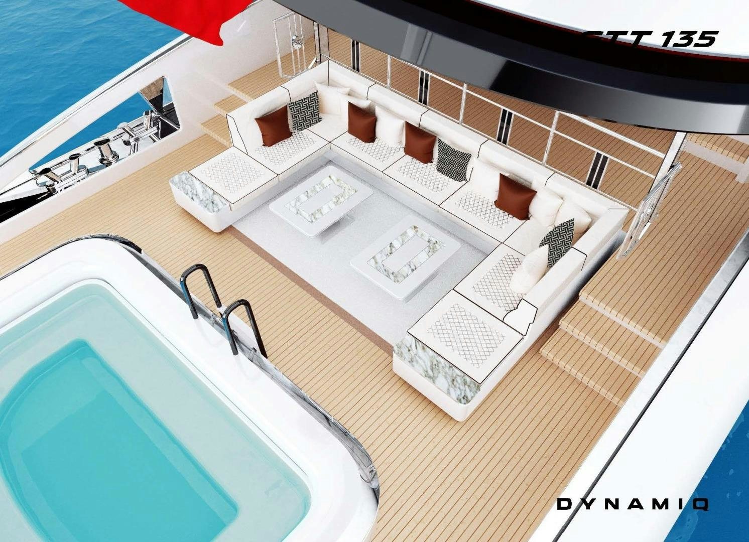 diagram aboard GTT 140 Yacht for Sale